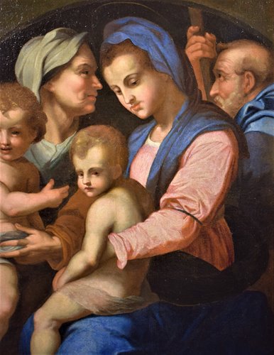 Sainte Famille, Elisabeth et Sainr Jean l' Enfant